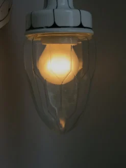 Hot Pamono Art Nouveau Wall Lamp in Porcelain