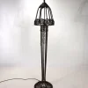 Pamono Art Nouveau Wrought Iron Floor Lamp, 1920