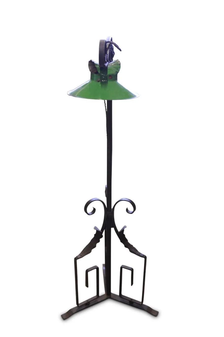 Online Pamono Art Nouveau Wrought Iron Floor Lamp