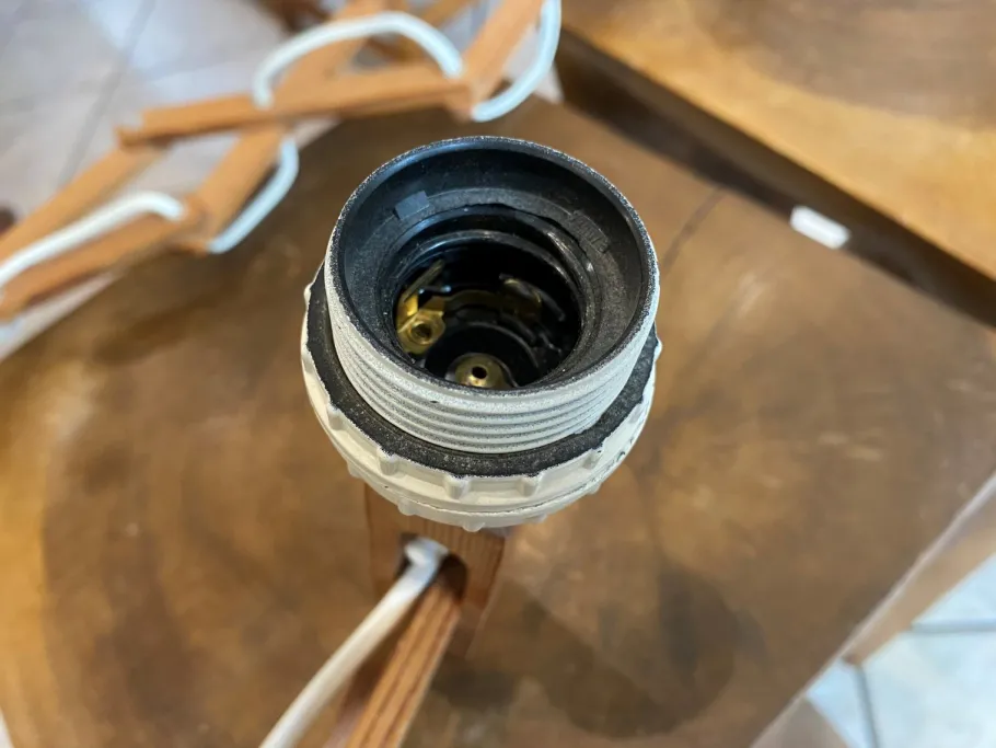 Clearance Pamono Articulated Accordion Wall Lights in Pine Wood from Translandia, Denmark, 1960, Set of 2