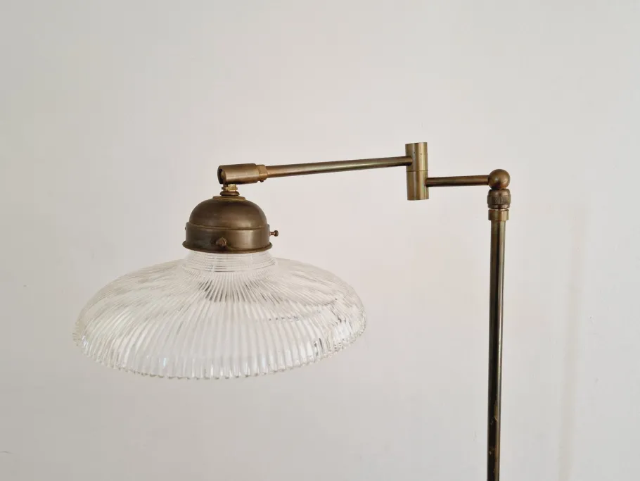 Online Pamono Articulated Brass Floor Lamp, 1970s