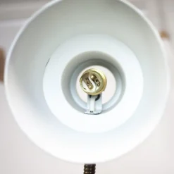 Discount Pamono Articulated Metal and Brass Floor Lamp from Ewa Varnamo, 1960s