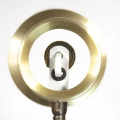 Discount Pamono Articulated Metal and Brass Floor Lamp from Ewa Varnamo, 1960s