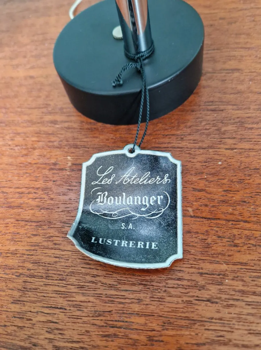 Clearance Pamono Articulated Wall Lights in Chromed Metal from Boulanger, Belgium, 1970s, Set of 2