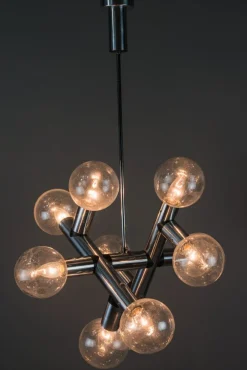New Pamono Atomic Ceiling Lamp by J. T. Kalmar, 1960s