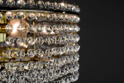 Discount Pamono Austrian Crystal Glass Chandelier by J. & L. Lobmeyr for Lobmeyr, 1960s