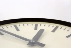 Clearance Pamono Bakelite Station Clock Wall Lamp from Pragotron, 1950s