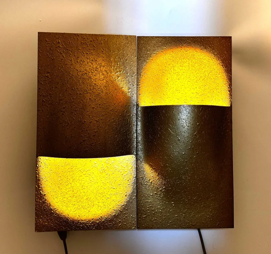 Clearance Pamono Balance Wall Lamp Model C-1550 by Bertrand Balas for Raak Amsterdam