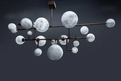 Discount Pamono Balanced Planets Chandelier by Ludovic Clément Darmont