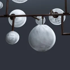 Discount Pamono Balanced Planets Chandelier by Ludovic Clément Darmont