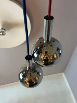 Online Pamono Ball Lamp in Chrome from Sölken