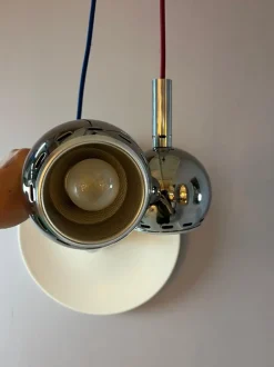 Online Pamono Ball Lamp in Chrome from Sölken