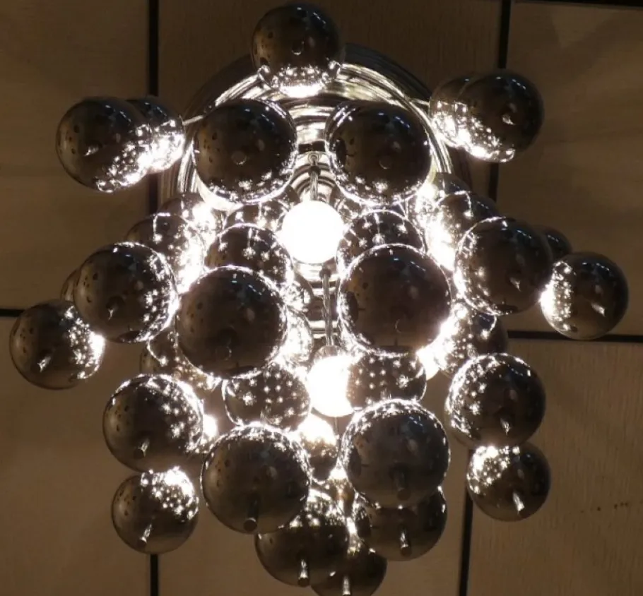 New Pamono Ball Pendant Lamp by Verner Panton for J. Luber, Denmark, 1970s