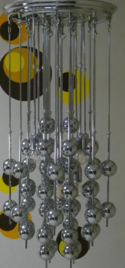 New Pamono Ball Pendant Lamp by Verner Panton for J. Luber, Denmark, 1970s