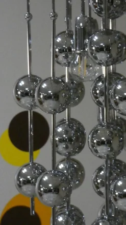 New Pamono Ball Pendant Lamp by Verner Panton for J. Luber, Denmark, 1970s