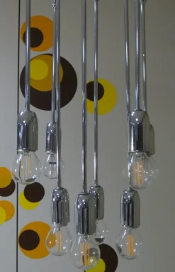 New Pamono Ball Pendant Lamp by Verner Panton for J. Luber, Denmark, 1970s