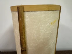 Sale Pamono Bamboo and Rice Paper Table Lamps in the style of George Nakashima, 1960s, Set of 2