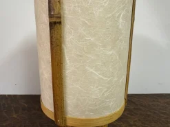 Sale Pamono Bamboo and Rice Paper Table Lamps in the style of George Nakashima, 1960s, Set of 2