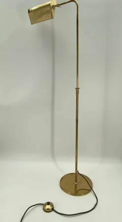 New Pamono Banker Floor Lamp by Florian Schulz for Reim Interline, Germany, 1970s
