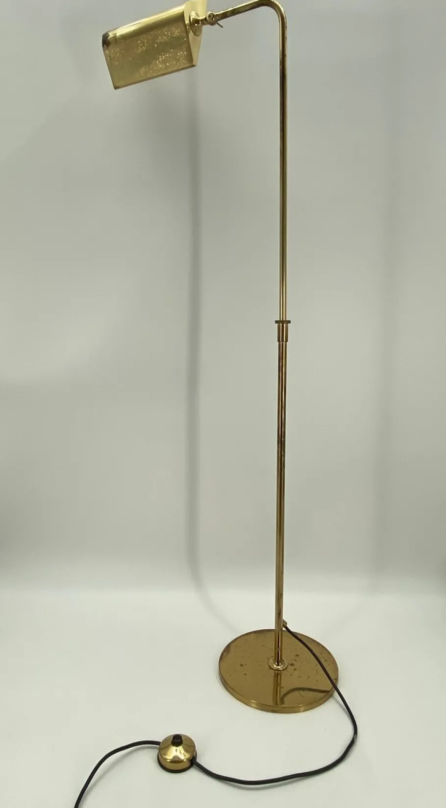 New Pamono Banker Floor Lamp by Florian Schulz for Reim Interline, Germany, 1970s