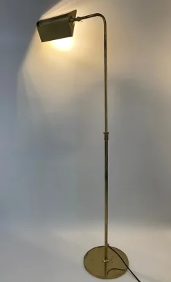 New Pamono Banker Floor Lamp by Florian Schulz for Reim Interline, Germany, 1970s