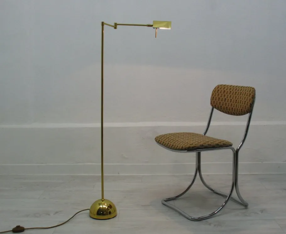 New Pamono Bankers Stand Lamp, 1970s