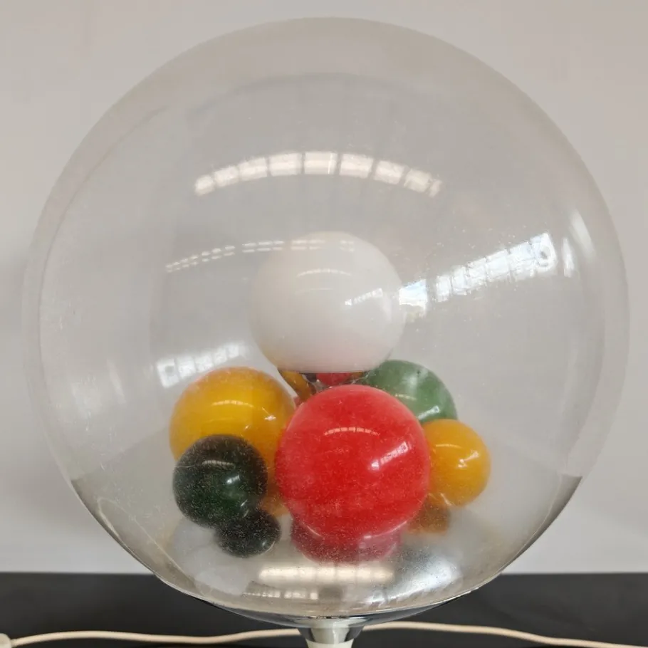 Discount Pamono Barbarella Model Glass Globe Lamp by Angelo Brotto for Esperia, 1960s