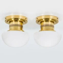 Clearance Pamono Bau Ceiling or Wall Lamp by Klaus Michalik for Stockmann Orno, 1960s