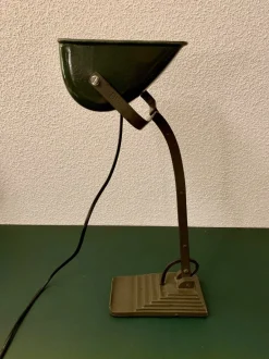 New Pamono Bauhaus Bankers Lamp, 1930