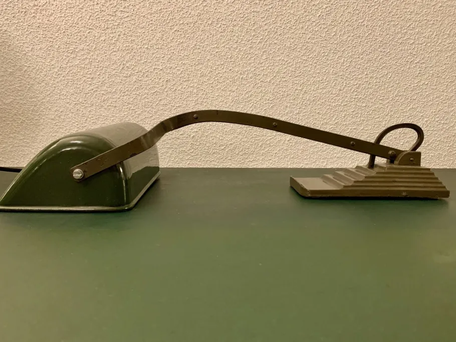 New Pamono Bauhaus Bankers Lamp, 1930