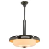 Discount Pamono Bauhaus Ceiling Light from IAS, 1930s