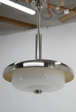 Discount Pamono Bauhaus Ceiling Light from IAS, 1930s