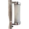 New Pamono Bauhaus Chrome Milk Glass Wall Lamp, 1930s
