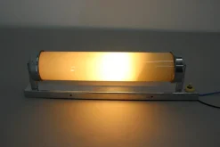 New Pamono Bauhaus Chrome Wall Lamp or Sconce, 1930s