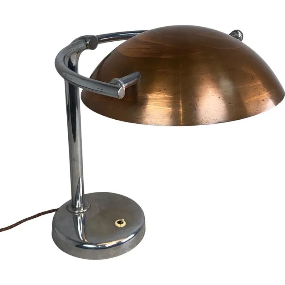New Pamono Bauhaus Desk Lamp, 1930s