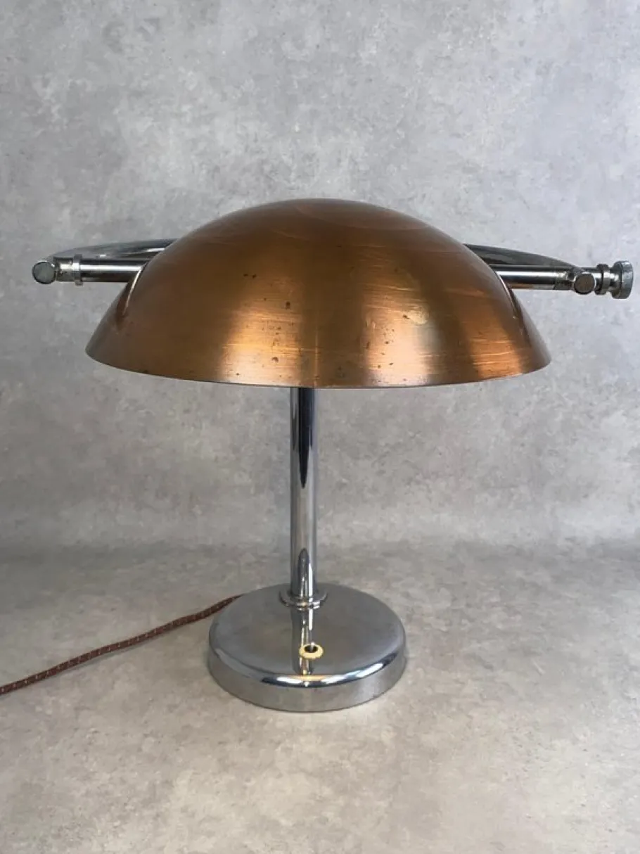 New Pamono Bauhaus Desk Lamp, 1930s