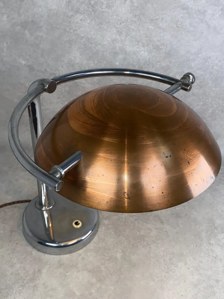 New Pamono Bauhaus Desk Lamp, 1930s