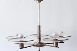 Clearance Pamono Bauhaus German Chandelier, 1930s