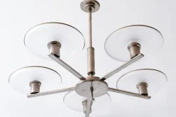Clearance Pamono Bauhaus German Chandelier, 1930s