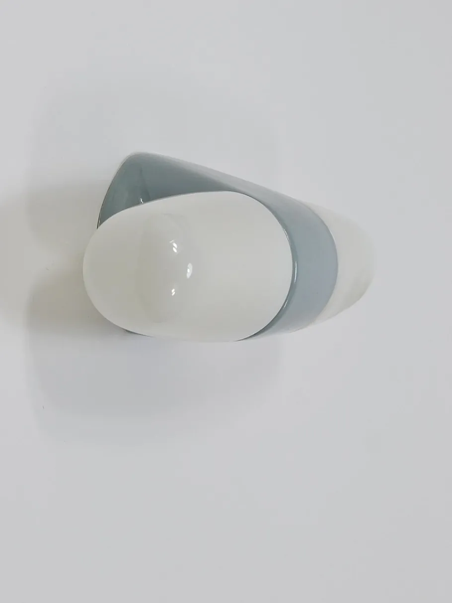 Online Pamono Bauhaus Gray Sconce Double Wall Light by Wilhelm Wagenfeld attributed to Linder, Germany, 1950s