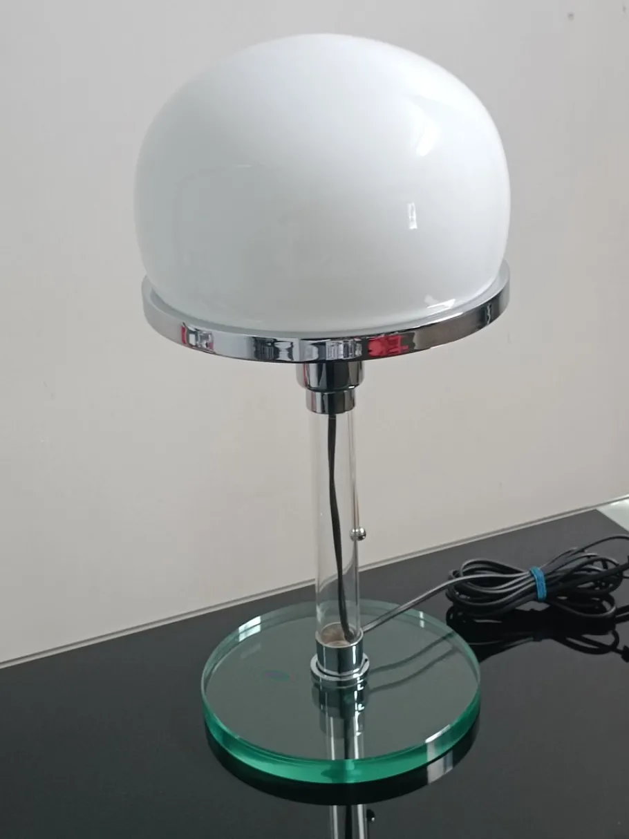 Clearance Pamono Bauhaus Lamp by Valentino for Metalarte, 1976