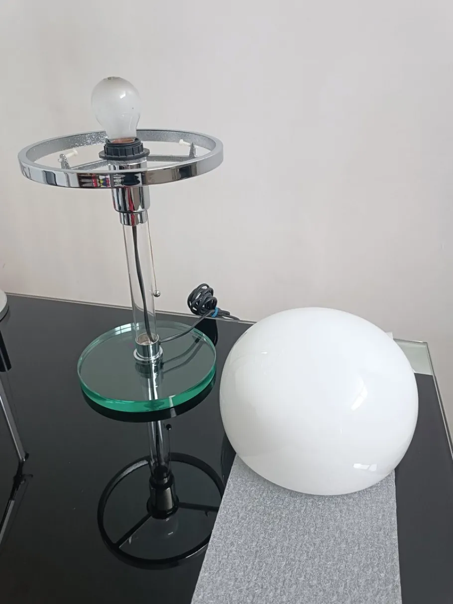 Clearance Pamono Bauhaus Lamp by Valentino for Metalarte, 1976