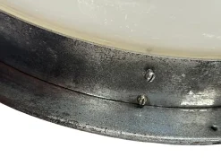 Clearance Pamono Bauhaus Opaline Glass Ceiling Lamp, 1930s