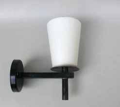 Discount Pamono Bauhaus Outdoor Lamp in Black & White, 1930s