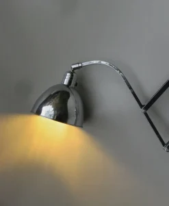 Discount Pamono Bauhaus Scissor lamp in Chrome-Plated Brass, 1930s