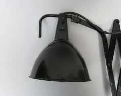 New Pamono Bauhaus Scissor Lamps by Wilhelm Bäder, Set of 2