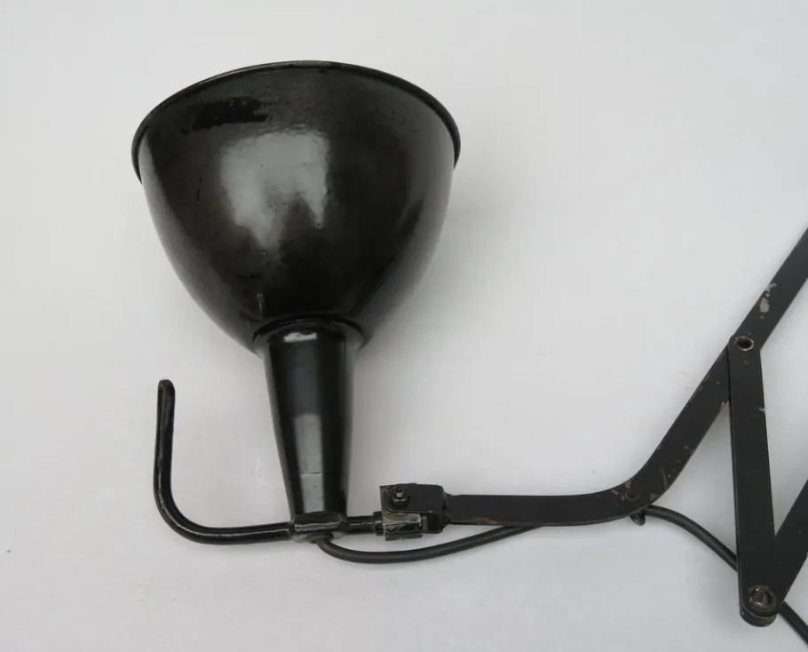 New Pamono Bauhaus Scissor Lamps by Wilhelm Bäder, Set of 2