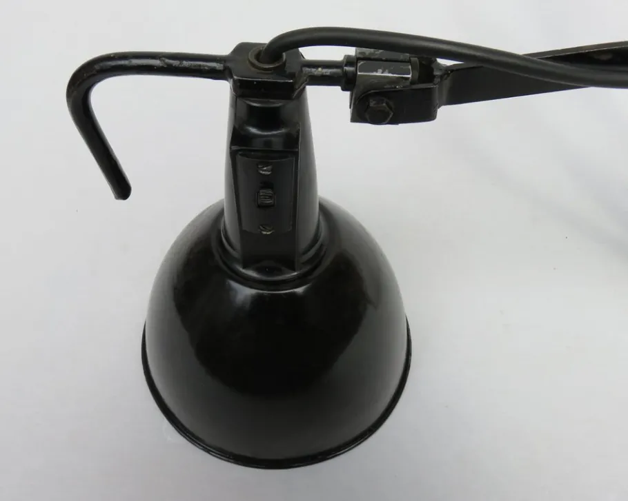 New Pamono Bauhaus Scissor Lamps by Wilhelm Bäder, Set of 2