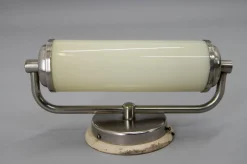 Online Pamono Bauhaus Style Nickel-Plated Wall Lamp, 1930s
