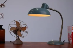 New Pamono Bauhaus Table Lamp with Adjustable Goose Neck from Sis, 1930s